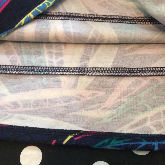 Nollie multi colored feather print skirt - Picture 5 of 6